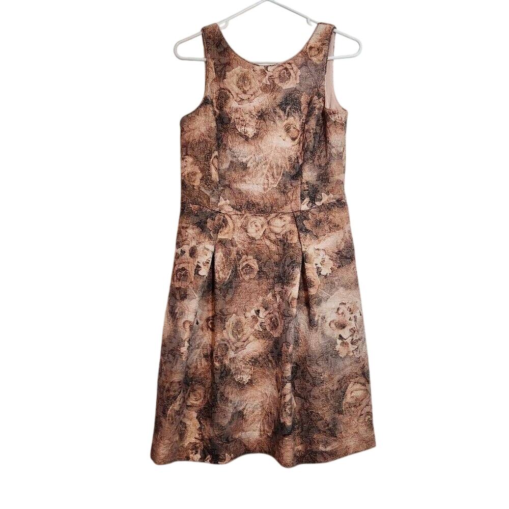 Belle Badgley Mischka U Back rose dress